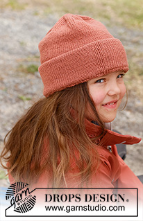 Free patterns - Laste lihtsad mütsid / DROPS Children 44-9