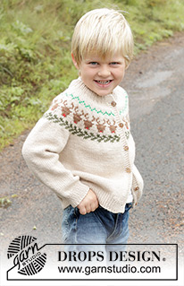Free patterns - Children Nordic Cardigans / DROPS Children 47-17