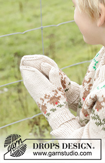 Free patterns - Children Gloves & Mittens / DROPS Children 47-19