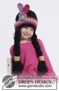 Free patterns - Whimsical Hats / DROPS Extra 0-1074