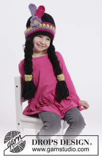 Free patterns - Whimsical Hats / DROPS Extra 0-1074