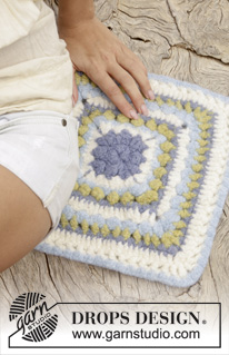 Free patterns - Felted Seat Pads / DROPS Extra 0-1084