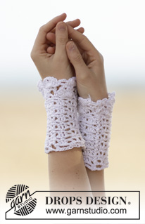 Free patterns - Wrist Warmers & Fingerless Gloves / DROPS Extra 0-1127
