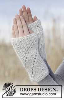 Free patterns - Wrist Warmers & Fingerless Gloves / DROPS Extra 0-1186