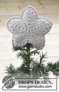 Free patterns - Decorazioni per l'albero di Natale / DROPS Extra 0-1208