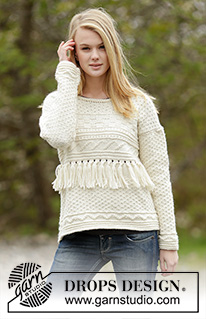 Free patterns - Pullover / DROPS Extra 0-1235