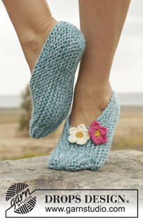 Free patterns - Slippers / DROPS Extra 0-1271