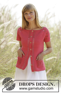 Free patterns - Gilets Manches Courtes / DROPS Extra 0-1286