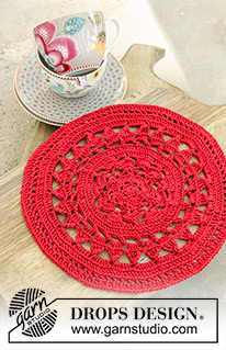 Free patterns - Coasters & Placemats / DROPS Extra 0-1334