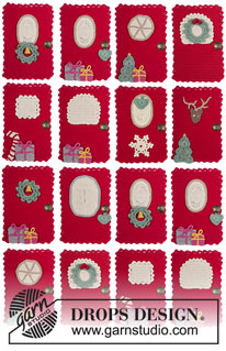 Free patterns - Karácsonyi koszorúk és zoknik / DROPS Extra 0-1392