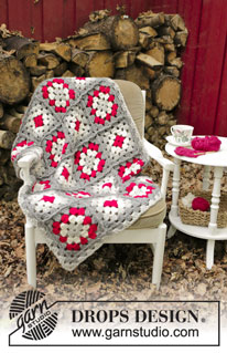 Free patterns - Blankets / DROPS Extra 0-1399