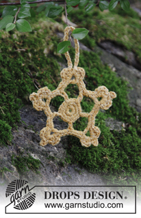 Free patterns - Christmas Tree Ornaments / DROPS Extra 0-1415
