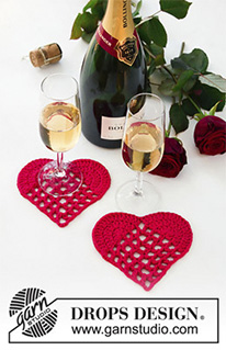 Free patterns - Valentine's Day / DROPS Extra 0-1417