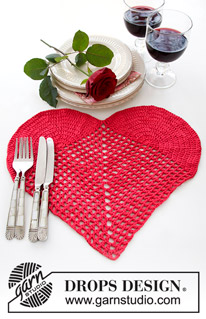 Free patterns - Coasters & Placemats / DROPS Extra 0-1419