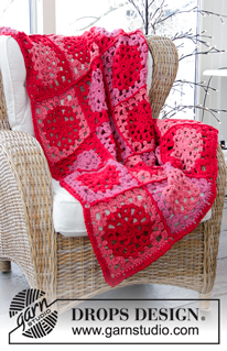 Free patterns - Blankets / DROPS Extra 0-1436