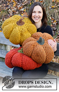 Free patterns - Halloween Decorations / DROPS Extra 0-1540