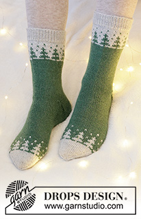 Free patterns - Dámské ponožky a papučky / DROPS Extra 0-1553