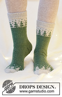 Free patterns - Dámské ponožky a papučky / DROPS Extra 0-1553