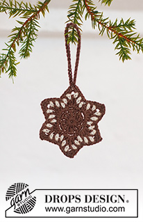 Free patterns - Decorazioni per l'albero di Natale / DROPS Extra 0-1554