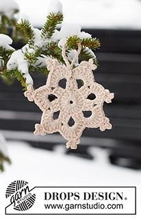 Free patterns - Decorazioni per l'albero di Natale / DROPS Extra 0-1563