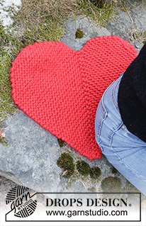 Free patterns - Valentine's Day / DROPS Extra 0-1620