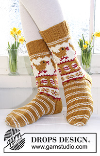 Free patterns - Calze & Pantofole / DROPS Extra 0-625