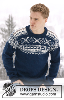 Free patterns - Nordische Pullover / DROPS Extra 0-809