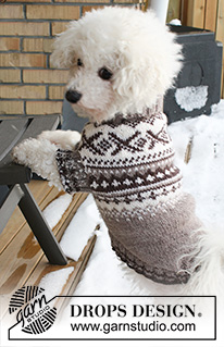 Free patterns - Dog Sweaters / DROPS Extra 0-836