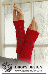 Free patterns - Wrist Warmers & Fingerless Gloves / DROPS Extra 0-866