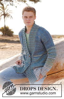Free patterns - Men's Jackets & Cardigans / DROPS Extra 0-896