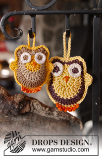 Free patterns - Christmas Tree Ornaments / DROPS Extra 0-909