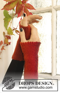 Free patterns - Wrist Warmers & Fingerless Gloves / DROPS Extra 0-969