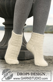 Free patterns - Calcetines Tobilleros para Mujer / DROPS 109-33