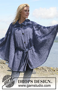 Free patterns - Capes femme / DROPS 110-18