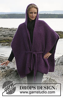 Free patterns - Capes femme / DROPS 110-21