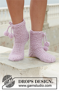 Free patterns - Children Socks & Slippers / DROPS 111-10