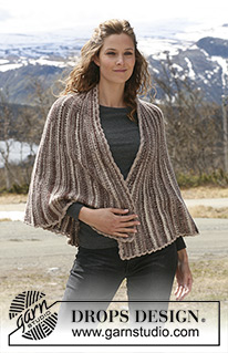 Free patterns - Capes femme / DROPS 114-36