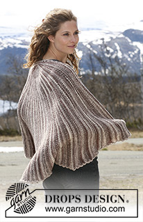 Free patterns - Store sjal / DROPS 114-36