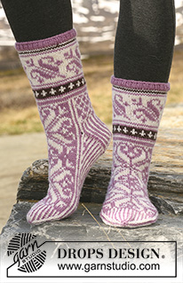 Free patterns - Norské ponožky / DROPS 116-53