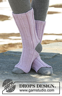 Free patterns - Női zoknik és lábbelik / DROPS 117-27