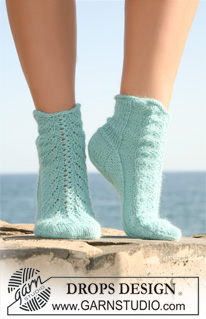 Free patterns - Calcetines Tobilleros para Mujer / DROPS 118-33