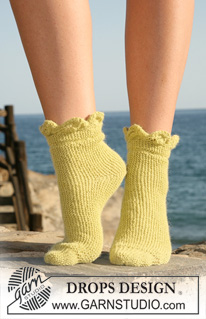 Free patterns - Calcetines Tobilleros para Mujer / DROPS 119-31