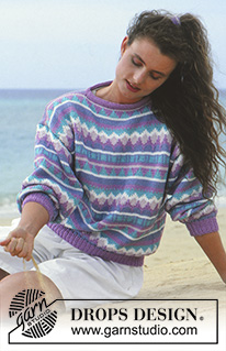 Free patterns - Damskie swetry przez głowę / DROPS 13-2