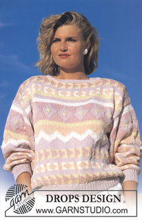 Free patterns - Pullover / DROPS 13-8