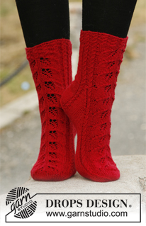 Free patterns - Women's Socks & Slippers / DROPS 131-44