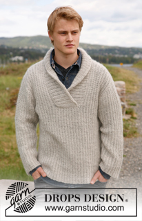 Free patterns - Alap pulóverek férfiaknak / DROPS 135-45