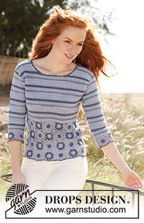 Free patterns - Pullover / DROPS 136-23