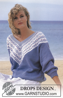 Free patterns - Pullover / DROPS 14-9