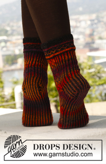 Free patterns - Női zoknik és lábbelik / DROPS 143-21