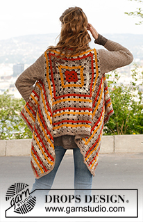 Free patterns - Fun with Crochet Squares / DROPS 143-38